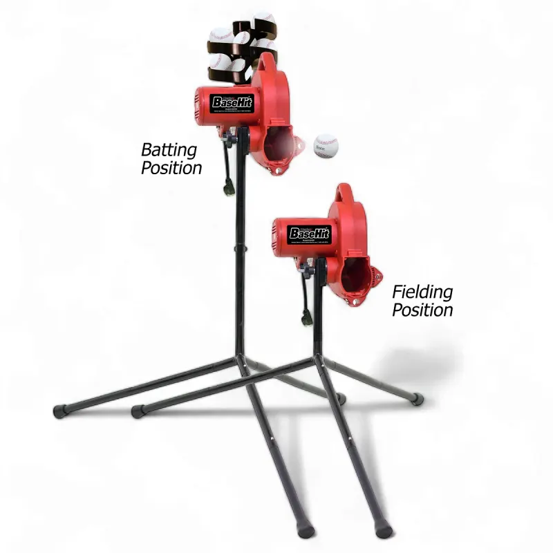 Heater Sports pitching and fielding machines